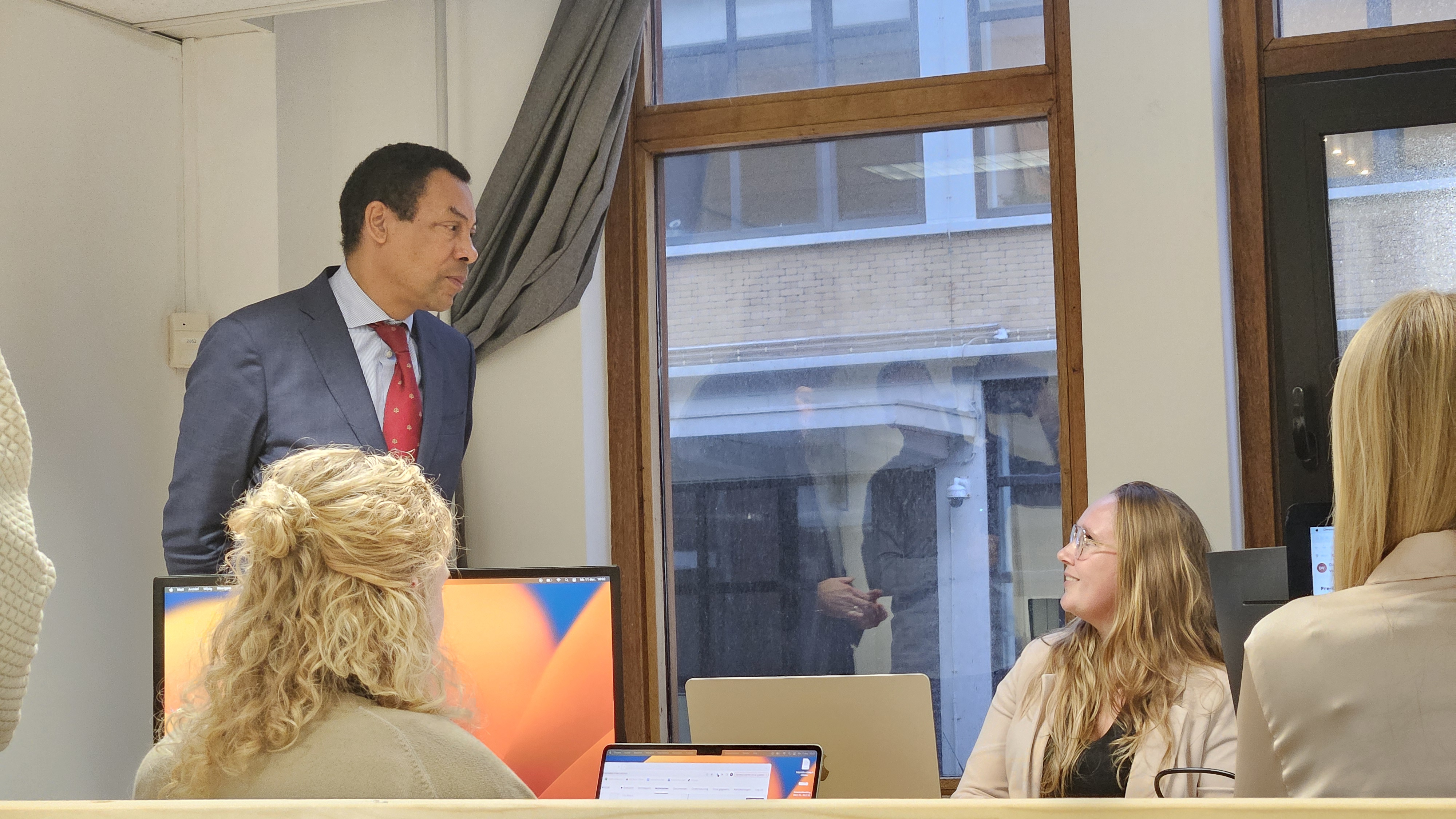 Werkbezoek demissionair minister Weerwind